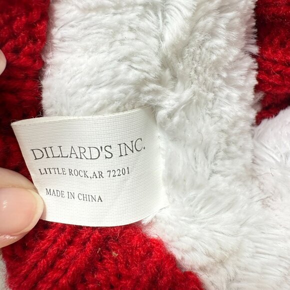 Mr. Bingle Plush Sitting Holding Blanket Snowflake Sweater‎ Dillards - Picture 12 of 13